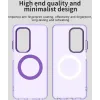 Phonesta HardFrost Back Cover hoesje met MagSafe voor Oppo A5/A5m - Mat Paars 3