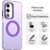 Phonesta HardFrost Back Cover hoesje met MagSafe voor Oppo A5/A5m - Mat Paars 5
