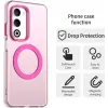 Phonesta HardFrost Back Cover hoesje met MagSafe voor Oppo A5/A5m - Mat Roze 5