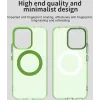 Phonesta HardFrost Back Cover hoesje met MagSafe voor Oppo Reno14 - Mat Groen 3