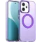 Phonesta HardFrost Back Cover hoesje met MagSafe voor Oppo Reno14 - Mat Paars