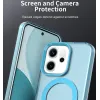 Phonesta HardFrost Back Cover hoesje met MagSafe voor Oppo Reno14 F/FS - Mat Blauw 6