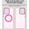 Phonesta HardFrost Back Cover hoesje met MagSafe voor Oppo Reno14 F/FS - Mat Roze 3