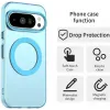 Phonesta HardFrost Back Cover hoesje met MagSafe voor Google Pixel 10 Pro XL - Mat Blauw 6