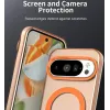 Phonesta HardFrost Back Cover hoesje met MagSafe voor Google Pixel 10 Pro XL - Mat Oranje 7