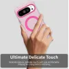 Phonesta HardFrost Back Cover hoesje met MagSafe voor Google Pixel 10 Pro XL - Mat Roze 5