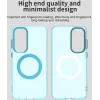 Phonesta HardFrost Back Cover hoesje met MagSafe voor Samsung Galaxy S25 FE - Mat Blauw 3