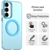 Phonesta HardFrost Back Cover hoesje met MagSafe voor Samsung Galaxy S25 FE - Mat Blauw 5
