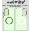 Phonesta HardFrost Back Cover hoesje met MagSafe voor Samsung Galaxy S25 FE - Mat Groen 3