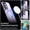 Phonesta HardFrost Back Cover hoesje met MagSafe voor Samsung Galaxy S25 FE - Mat Paars 2