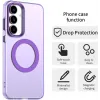 Phonesta HardFrost Back Cover hoesje met MagSafe voor Samsung Galaxy S25 FE - Mat Paars 5