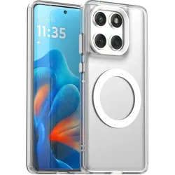 Phonesta HardFrost Back Cover hoesje met MagSafe voor Motorola Edge 60 / Edge 60 Fusion - Mat Wit