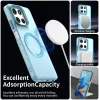 Phonesta HardFrost Back Cover hoesje met MagSafe voor Motorola Moto G56 - Mat Blauw 2