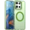 Phonesta HardFrost Back Cover hoesje met MagSafe voor Motorola Moto G56 - Mat Groen