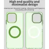 Phonesta HardFrost Back Cover hoesje met MagSafe voor Motorola Moto G56 - Mat Groen 3