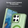 Phonesta HardFrost Back Cover hoesje met MagSafe voor Motorola Moto G56 - Mat Groen 6
