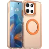 Phonesta HardFrost Back Cover hoesje met MagSafe voor Motorola Moto G56 - Mat Oranje