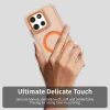 Phonesta HardFrost Back Cover hoesje met MagSafe voor Motorola Moto G56 - Mat Oranje 4