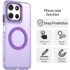 Phonesta HardFrost Back Cover hoesje met MagSafe voor Motorola Moto G56 - Mat Paars 5