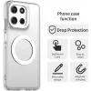 Phonesta HardFrost Back Cover hoesje met MagSafe voor Motorola Moto G56 - Mat Wit 5
