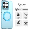Phonesta HardFrost Back Cover hoesje met MagSafe voor Motorola Moto G86 - Mat Blauw 5
