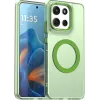 Phonesta HardFrost Back Cover hoesje met MagSafe voor Motorola Moto G86 - Mat Groen
