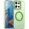Phonesta HardFrost Back Cover hoesje met MagSafe voor Motorola Moto G86 - Mat Groen