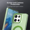 Phonesta HardFrost Back Cover hoesje met MagSafe voor Motorola Moto G86 - Mat Groen 6
