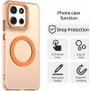 Phonesta HardFrost Back Cover hoesje met MagSafe voor Motorola Moto G86 - Mat Oranje 5