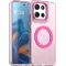 Phonesta HardFrost Back Cover hoesje met MagSafe voor Motorola Moto G86 - Mat Roze
