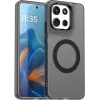 Phonesta HardFrost Back Cover hoesje met MagSafe voor Motorola Moto G86 - Mat Zwart