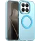 Phonesta HardFrost Back Cover hoesje met MagSafe voor Xiaomi 15T - Mat Blauw