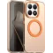 Phonesta HardFrost Back Cover hoesje met MagSafe voor Xiaomi 15T - Mat Oranje