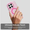 Phonesta HardFrost Back Cover hoesje met MagSafe voor Xiaomi 15T - Mat Roze 4