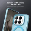 Phonesta HardFrost Back Cover hoesje met MagSafe voor Xiaomi 15T Pro - Mat Blauw 6