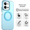 Phonesta HardFrost Back Cover hoesje met MagSafe voor Xiaomi Redmi 15C / Xiaomi Poco C85 - Mat Blauw 5