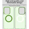 Phonesta HardFrost Back Cover hoesje met MagSafe voor Xiaomi Redmi 15C / Xiaomi Poco C85 - Mat Groen 3