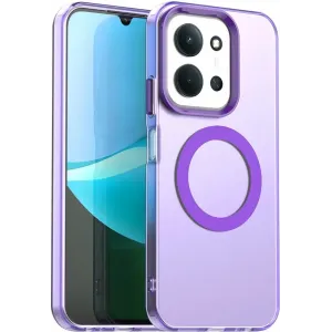 Phonesta HardFrost Back Cover hoesje met MagSafe voor Xiaomi Redmi 15C / Xiaomi Poco C85 - Mat Paars