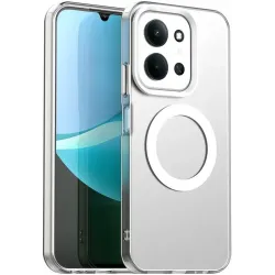 Phonesta HardFrost Back Cover hoesje met MagSafe voor Xiaomi Redmi 15C / Xiaomi Poco C85 - Mat Wit