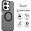 Phonesta HardFrost Back Cover hoesje met MagSafe voor Xiaomi Redmi 15C / Xiaomi Poco C85 - Mat Zwart 5