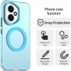 Phonesta HardFrost Back Cover hoesje met MagSafe voor HONOR 400 - Mat Blauw 5