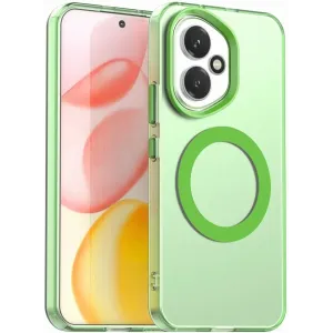 Phonesta HardFrost Back Cover hoesje met MagSafe voor HONOR 400 - Mat Groen