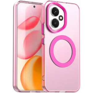 Phonesta HardFrost Back Cover hoesje met MagSafe voor HONOR 400 - Mat Roze