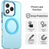Phonesta HardFrost Back Cover hoesje met MagSafe voor HONOR 400 Lite - Mat Blauw 5