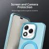 Phonesta HardFrost Back Cover hoesje met MagSafe voor HONOR 400 Lite - Mat Blauw 6