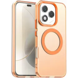 Phonesta HardFrost Back Cover hoesje met MagSafe voor HONOR 400 Lite - Mat Oranje