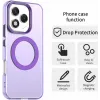 Phonesta HardFrost Back Cover hoesje met MagSafe voor HONOR 400 Lite - Mat Paars 5
