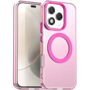 Phonesta HardFrost Back Cover hoesje met MagSafe voor HONOR 400 Lite - Mat Roze