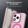 Phonesta HardFrost Back Cover hoesje met MagSafe voor HONOR 400 Lite - Mat Roze 6