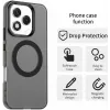Phonesta HardFrost Back Cover hoesje met MagSafe voor HONOR 400 Lite - Mat Zwart 5